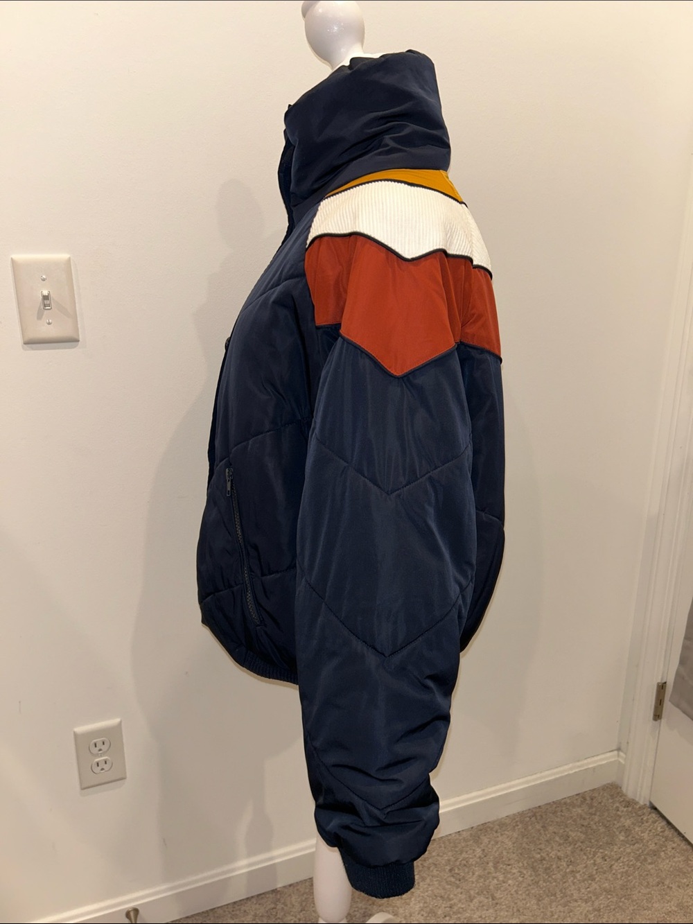 Free People Heidi Ski Cropped Puffer Jacket Size Small - Picture 9 of 11